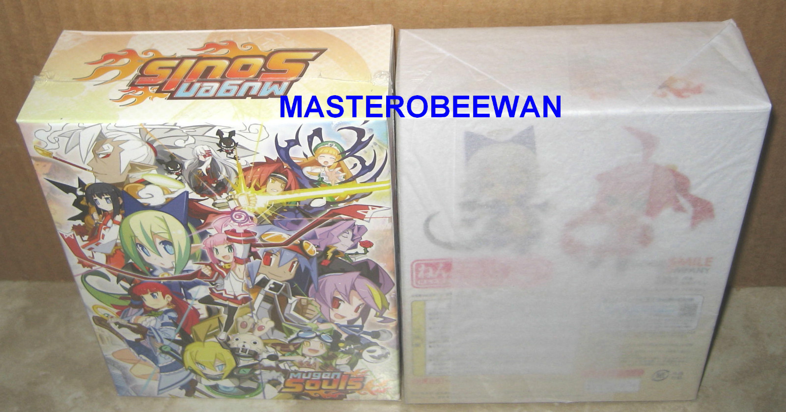 Mugen Souls Limited Edition New + Figure Set +Soundtrack +More PlayStation 3 PS3