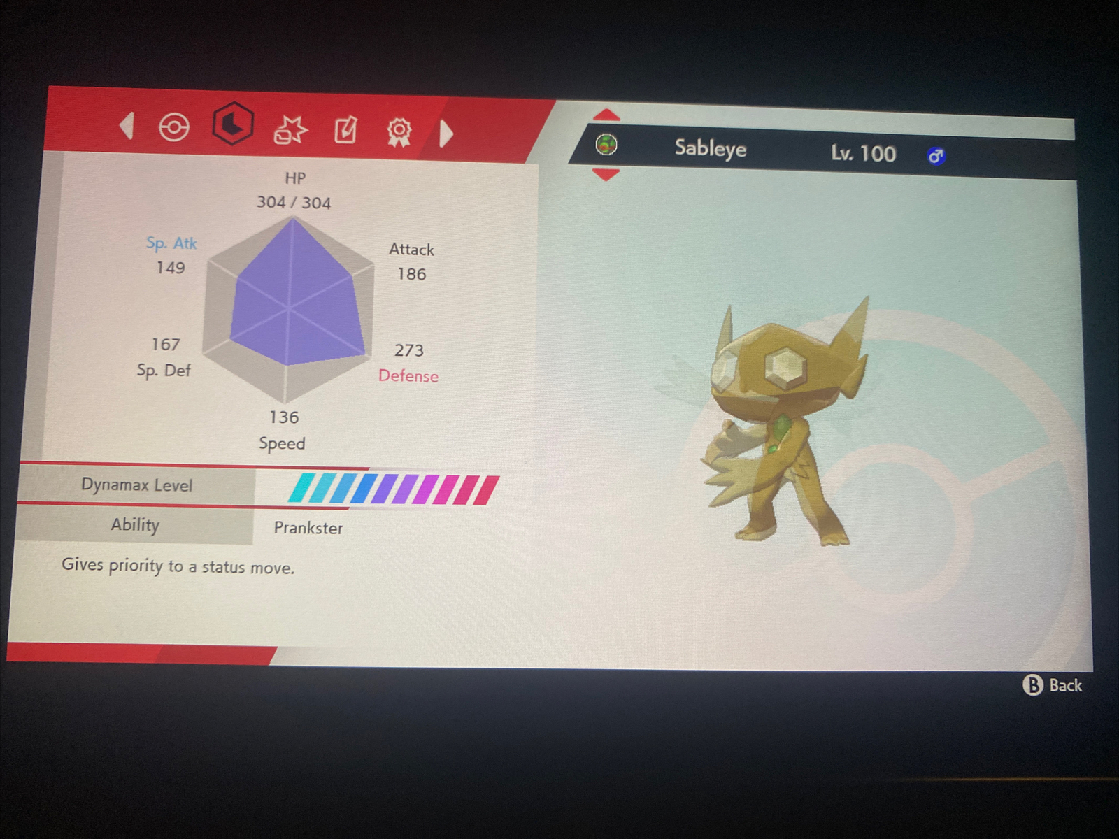 Pokemon Sword And Shield Shiny Sableye 6IV Battle Ready Fast Delivery