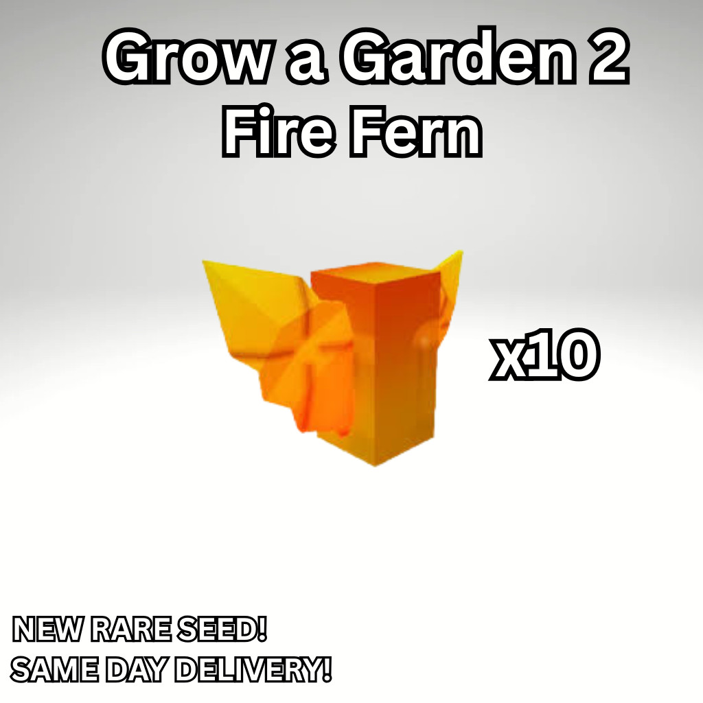 Fire Fern x10 | Grow a Garden 2