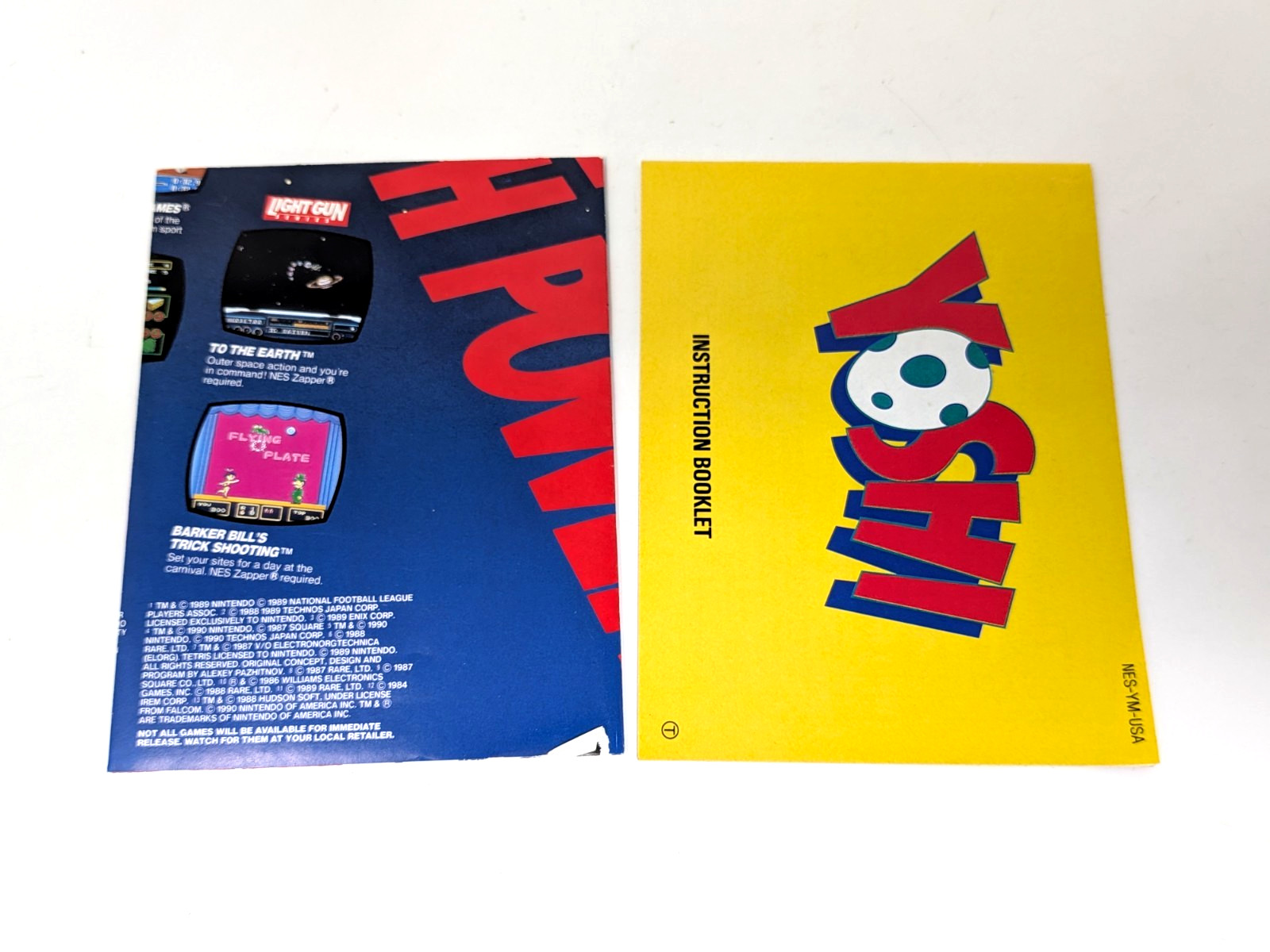 Yoshi (Nintendo NES) *Complete w/ Box, Manual & Poster – Cleaned Pins – Tested*