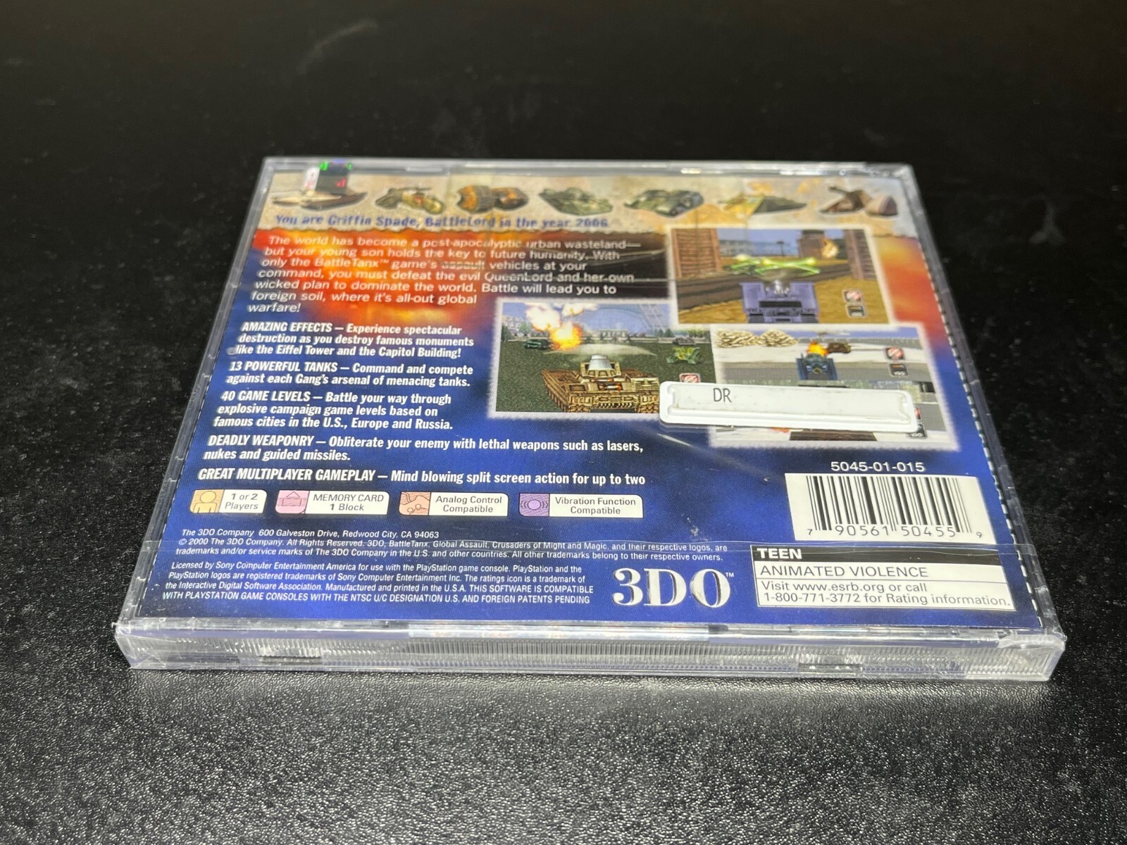 BattleTanx: Global Assault 3DO Playstation 1 PS1 🔥Fast Shipping🔥New Sealed