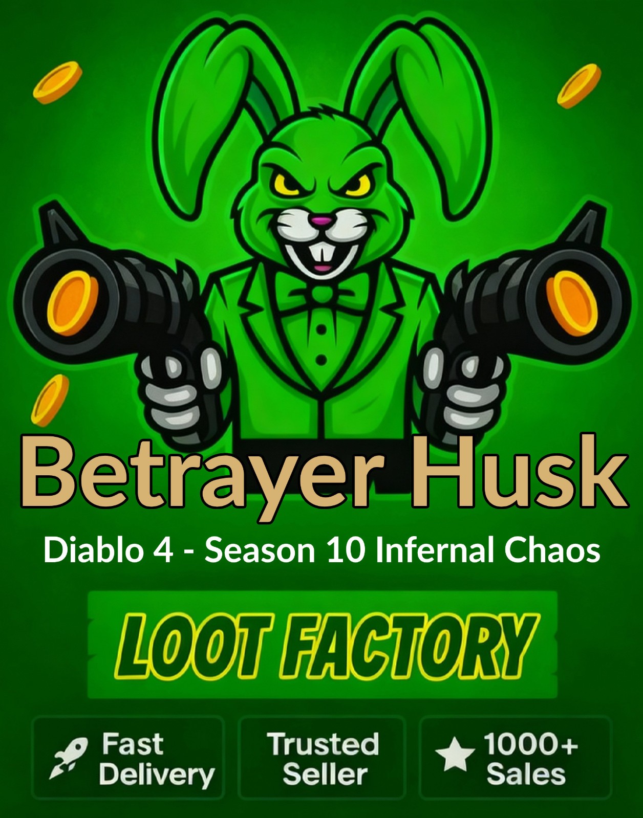 Diablo 4 Season 10 – 1x Betrayer’s Husk Belial Mats – D4 Infernal Chaos Season