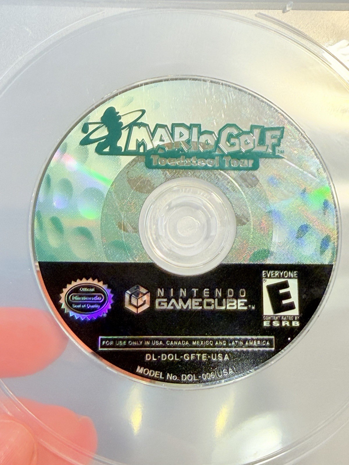 Mario Golf: Toadstool Tour (Nintendo GameCube, 2003) Disc Only – Very Good
