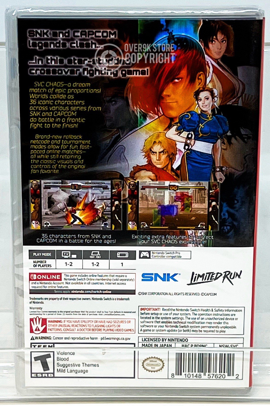 Marvel Vs Capcom + SNK Vs Capcom – Nintendo Switch – Brand New | Factory Sealed