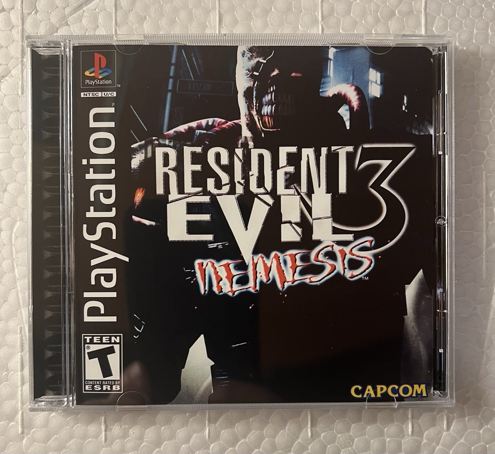 Resident Evil 3 Nemesis (PlayStation PS1, 1999) Case w/Manual 🔥READ🔥