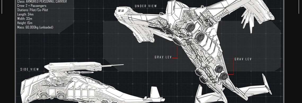 Star Citizen Esperia Prowler LTI Lifetime Insurance (Original Concept)
