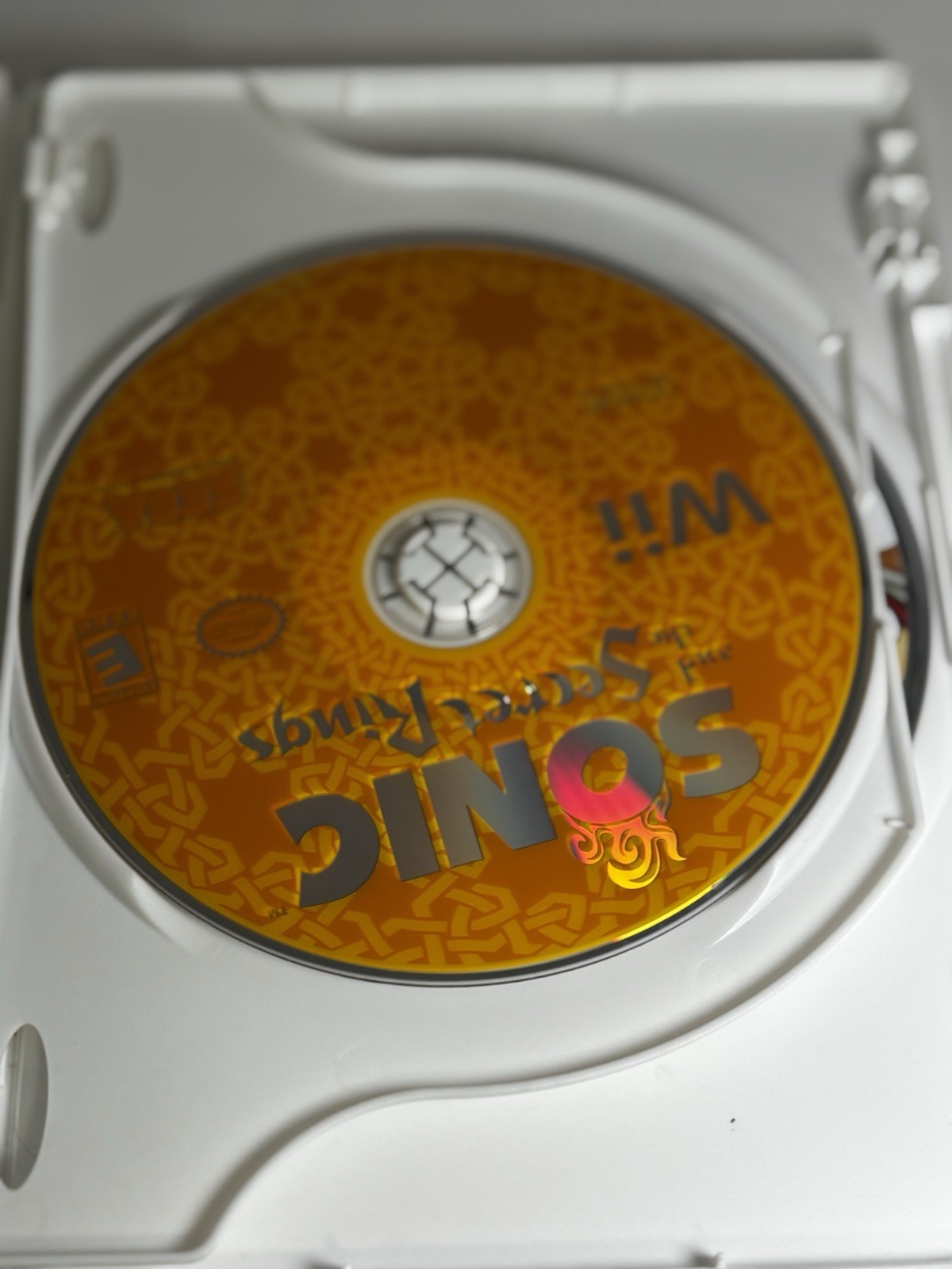 Sonic and the Secret Rings Nintendo Wii Target Exclusive with Comic DVD