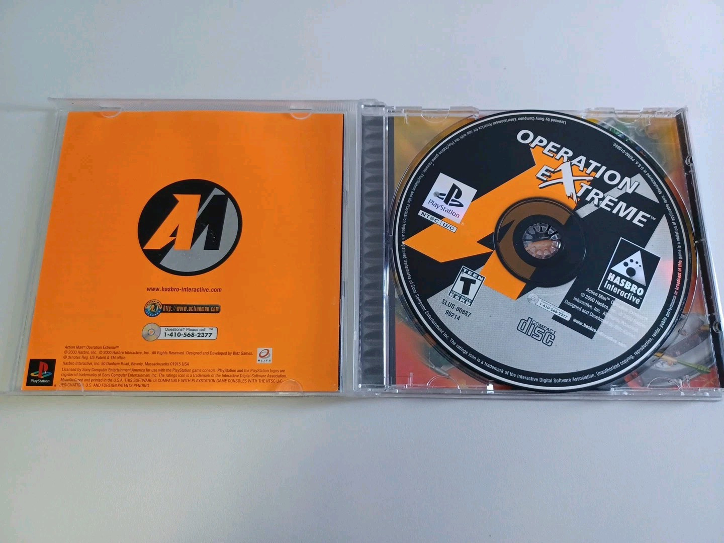 PS1 Action Man: Operation Extreme CIB Tested Working PlayStation 1