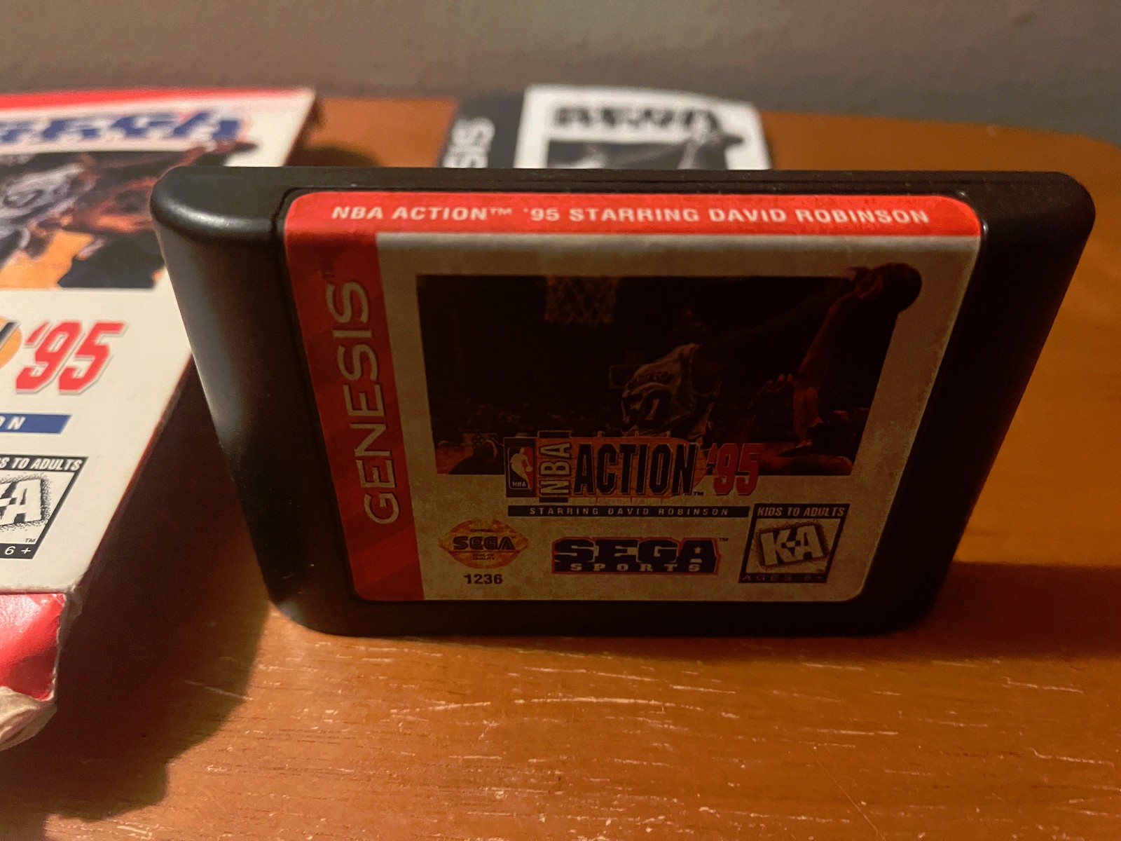 NBA Action ’95 Starring David Robinson (Sega Genesis, 1995) — COMPLETE