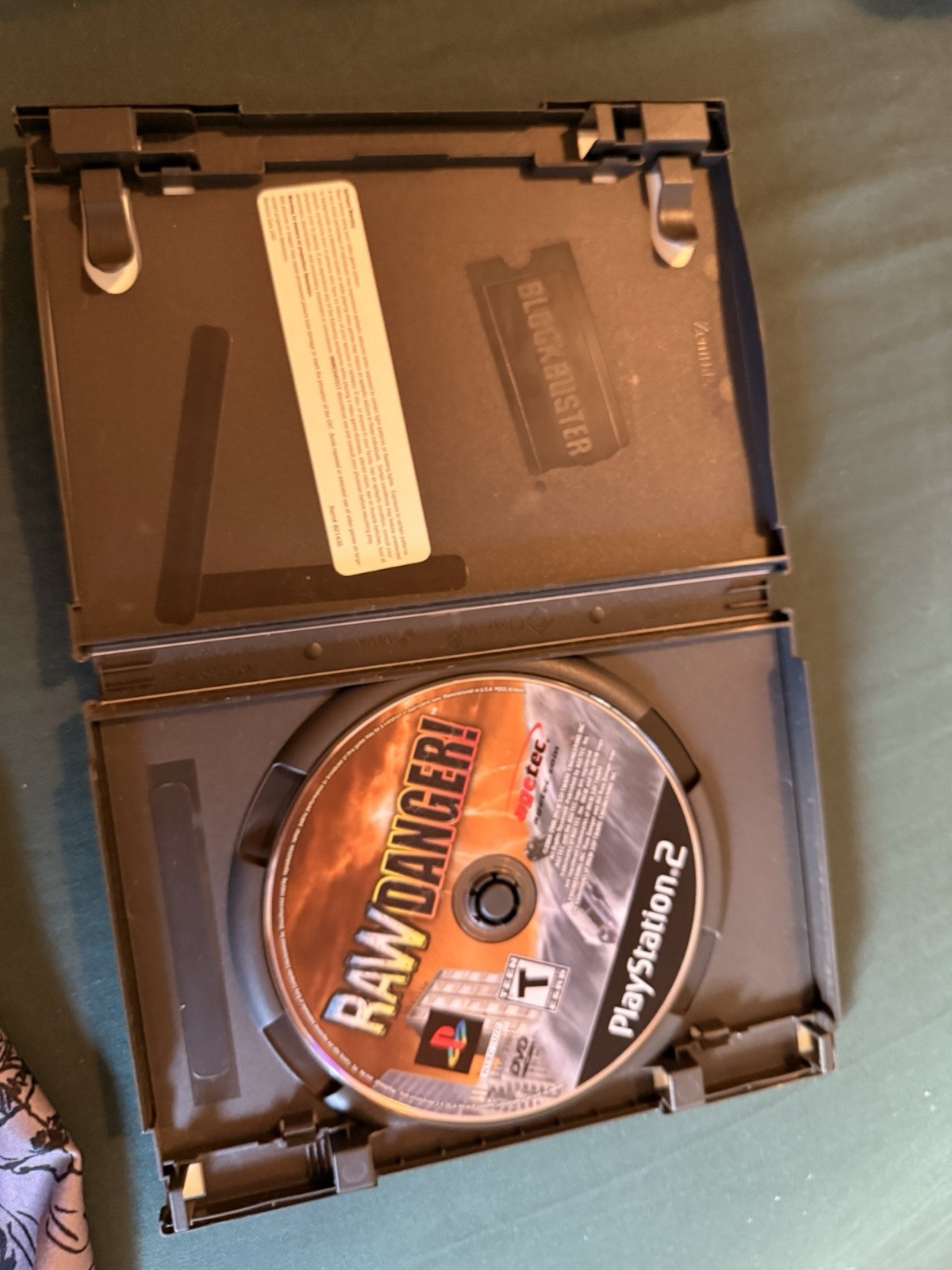 Agetec Raw Danger! Manual Included – Sony PlayStation 2 PS2 T Teen Action