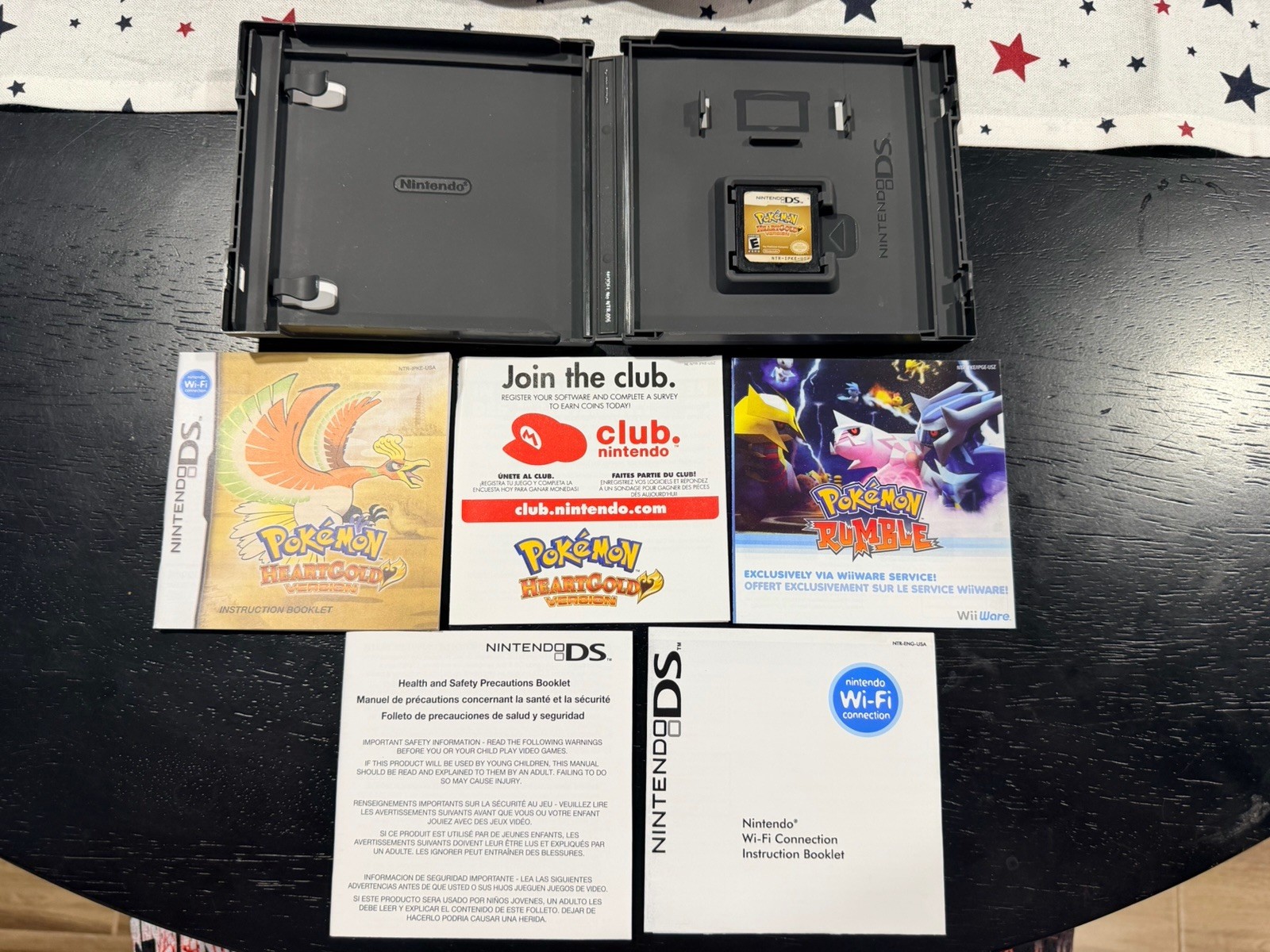 Pokemon Heart Gold Version (Game & Case) Authentic Nintendo DS Heartgold