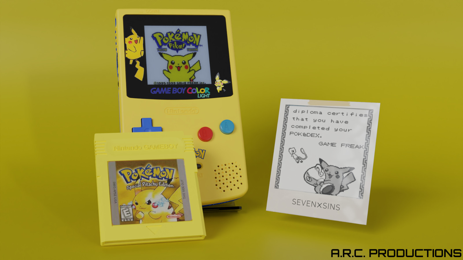 Pokemon Yellow | Completed PokeDex | Unlocked Game | Living Dex | Generation I