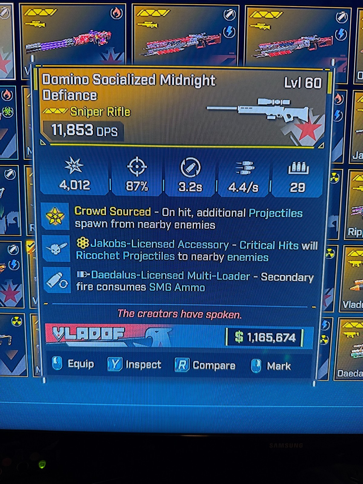 Borderlands 4✨LEGENDARY PEARLESCENT LVL 60 BL4 GUNS, WEAPONS, GEAR ✅PC-PS-XBOX✨