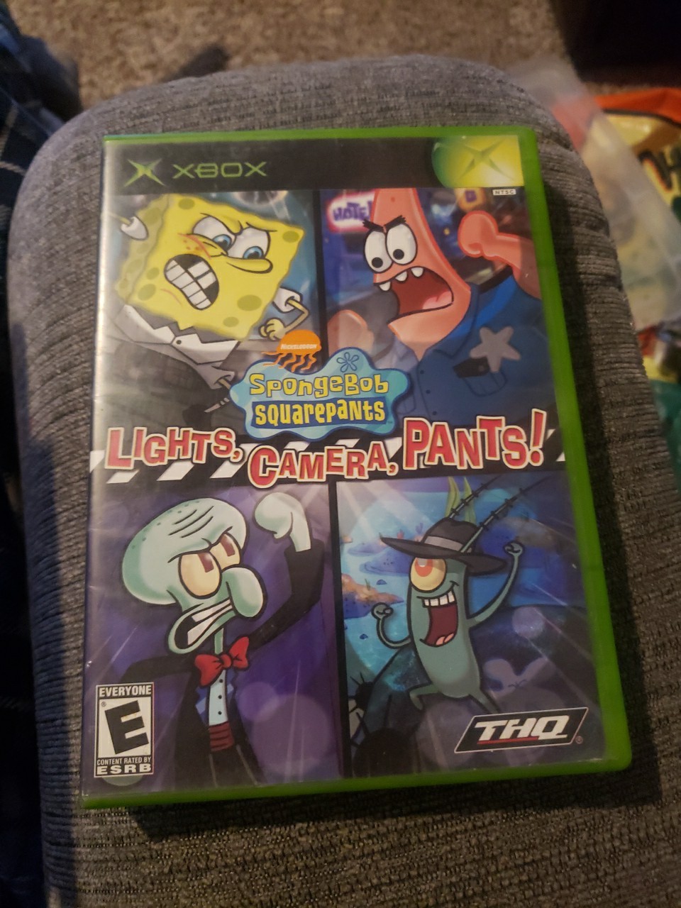 SpongeBob SquarePants: Lights, Camera, Pants (Microsoft Xbox, 2005)