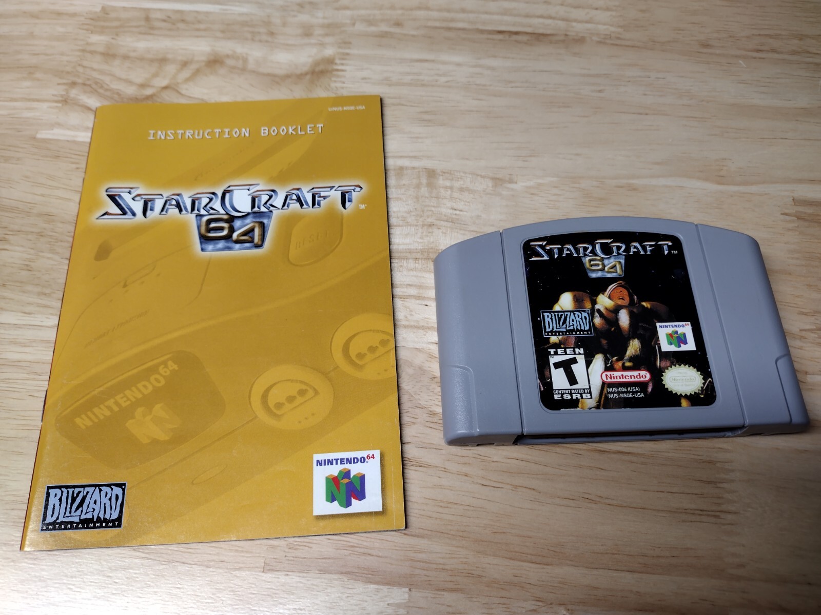 Starcraft (NINTENDO N64, 2001) Mint Condition