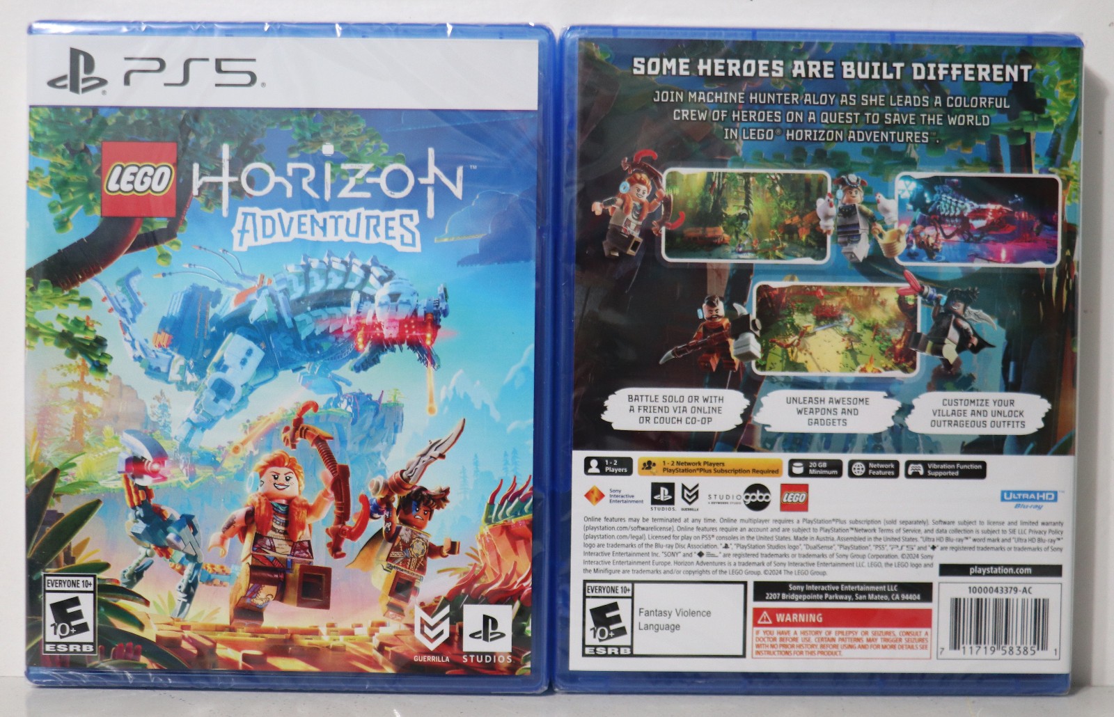 Horizon Lego Adventures, Zero Dawn Remastered & Forbidden West Complete (PS5)