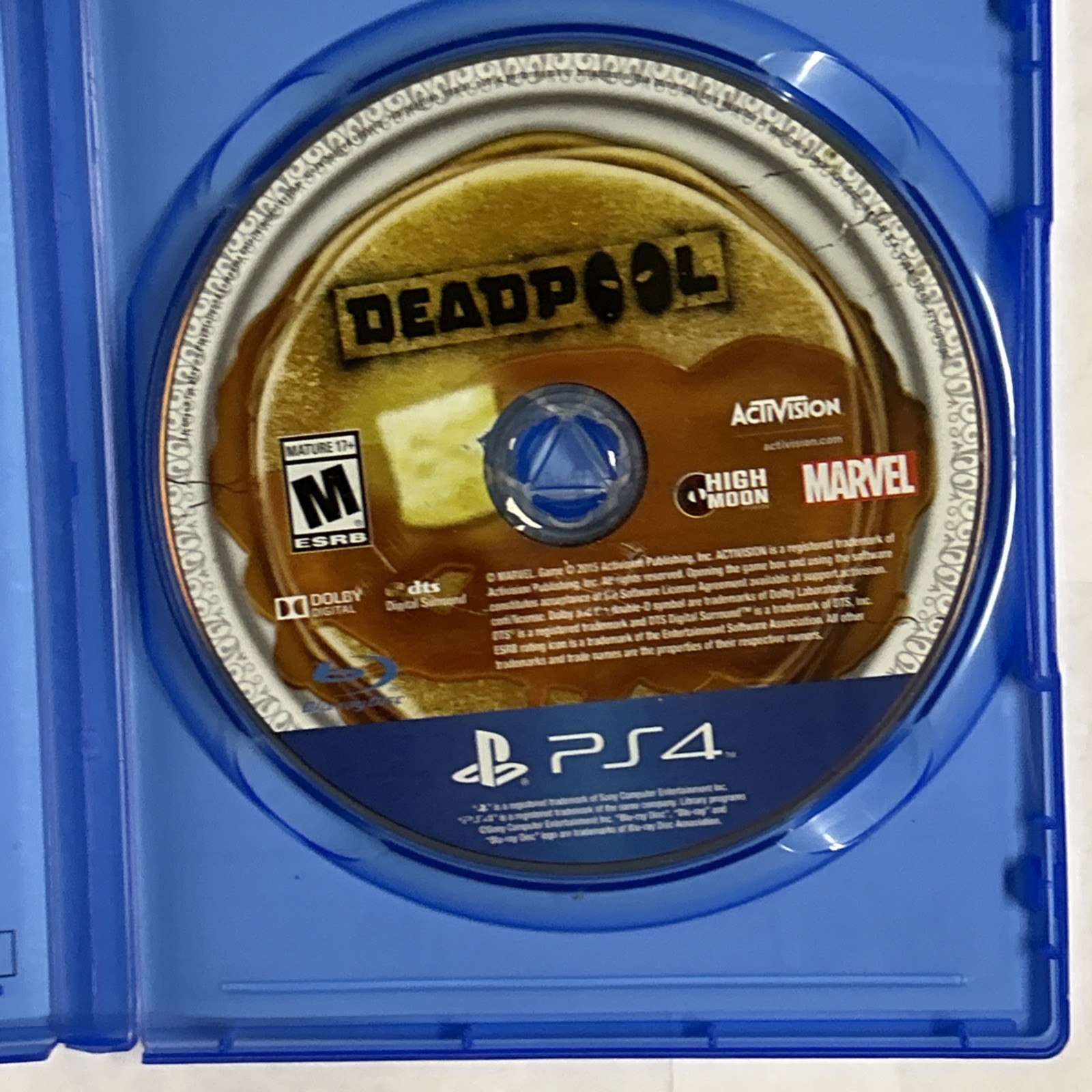 Deadpool Activision Marvel Mature 17+ Action-Adventure Game for PS4