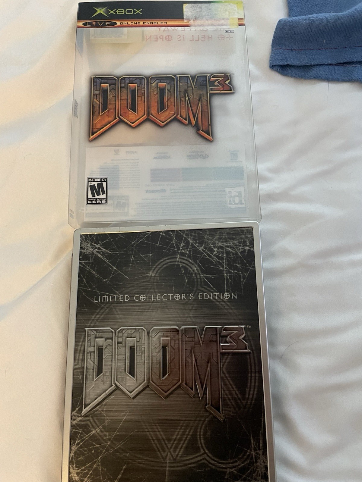Doom 3 (Microsoft Original Xbox) Complete CIB – Tested!