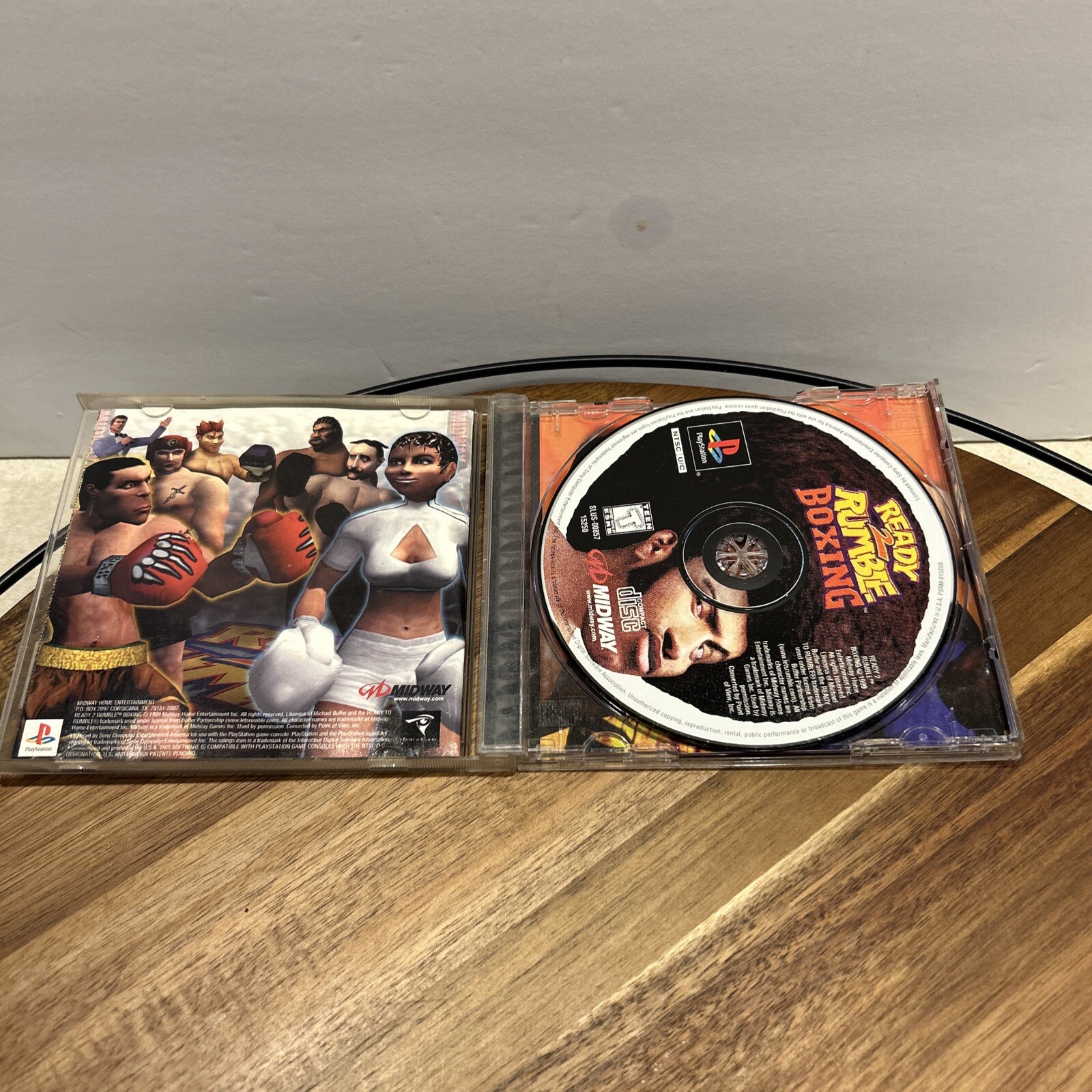 Ready 2 Rumble Boxing for Sony Playstation 1 PS1 Complete Great Shape