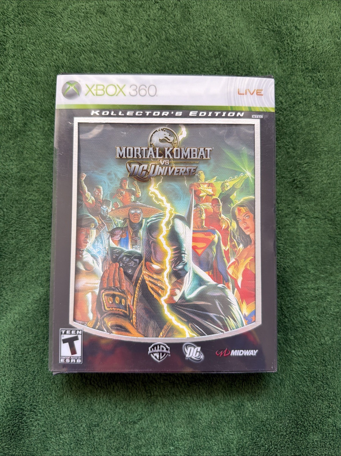 Mortal Kombat vs DC Universe Kollector’s Edition ( Microsoft Xbox 360) Complete
