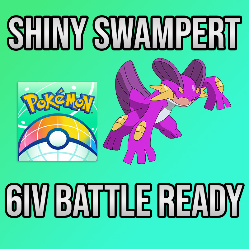 ✨6IV SHINY Swampert Battle Ready🚀 POKEMON HOME✨Pokemon Champions✨