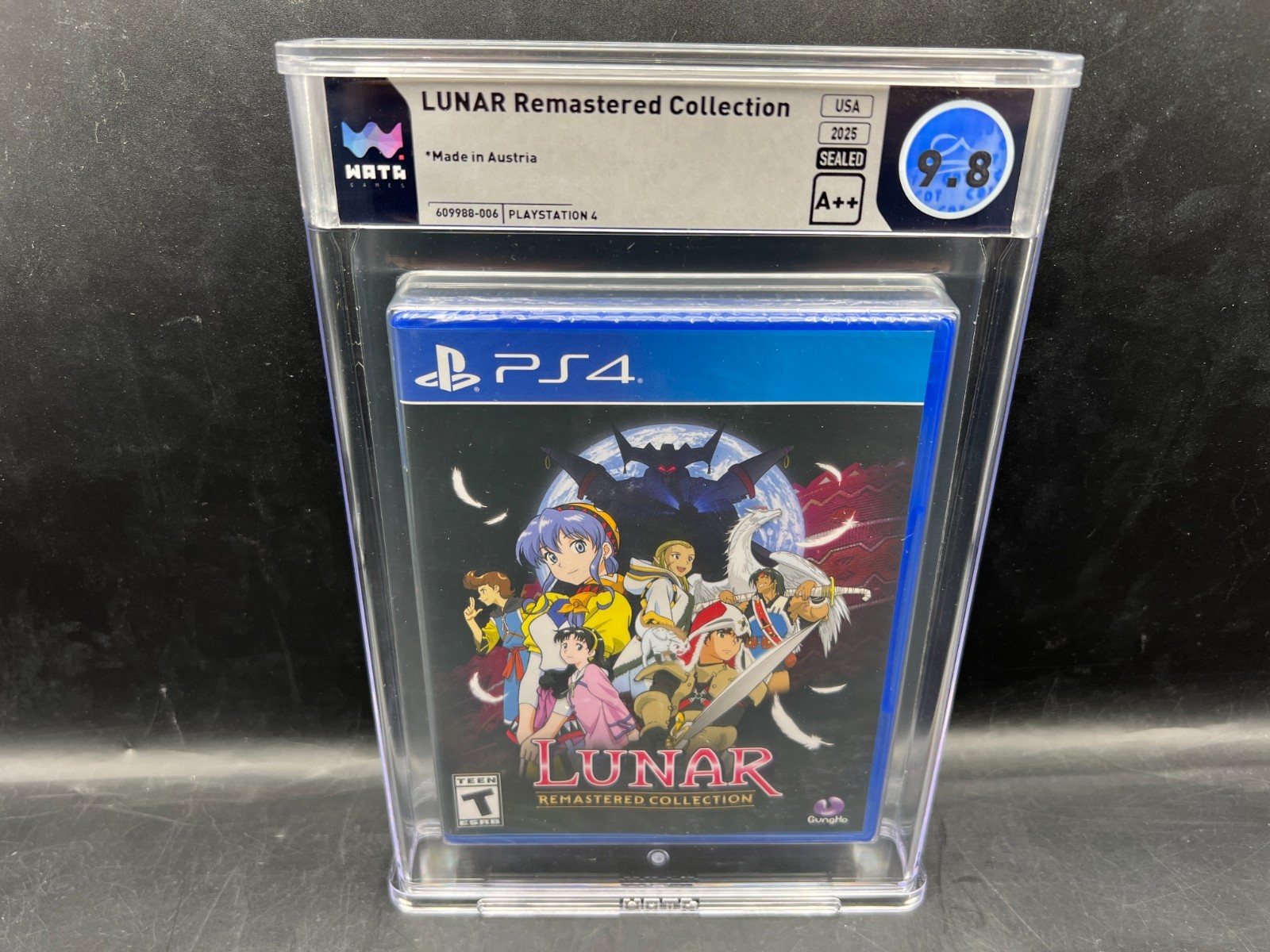 LUNAR Remastered Collection PS4 WATA 9.8 A++ FACTORY SEALED MINT VGA