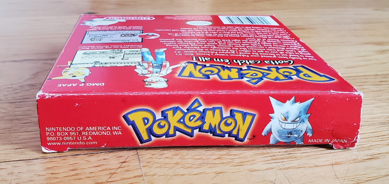 Pokemon Red Version Game Boy Complete Cart Box Manual CIB – Sandshrew 1st Print!