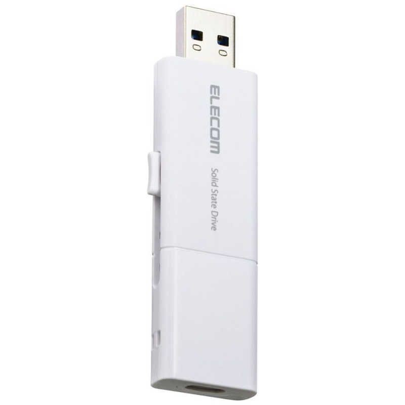 NEW Elecom Ssd External 1Tb Read420Mb/Sec Slideusb Type-C/Usb-A Japan