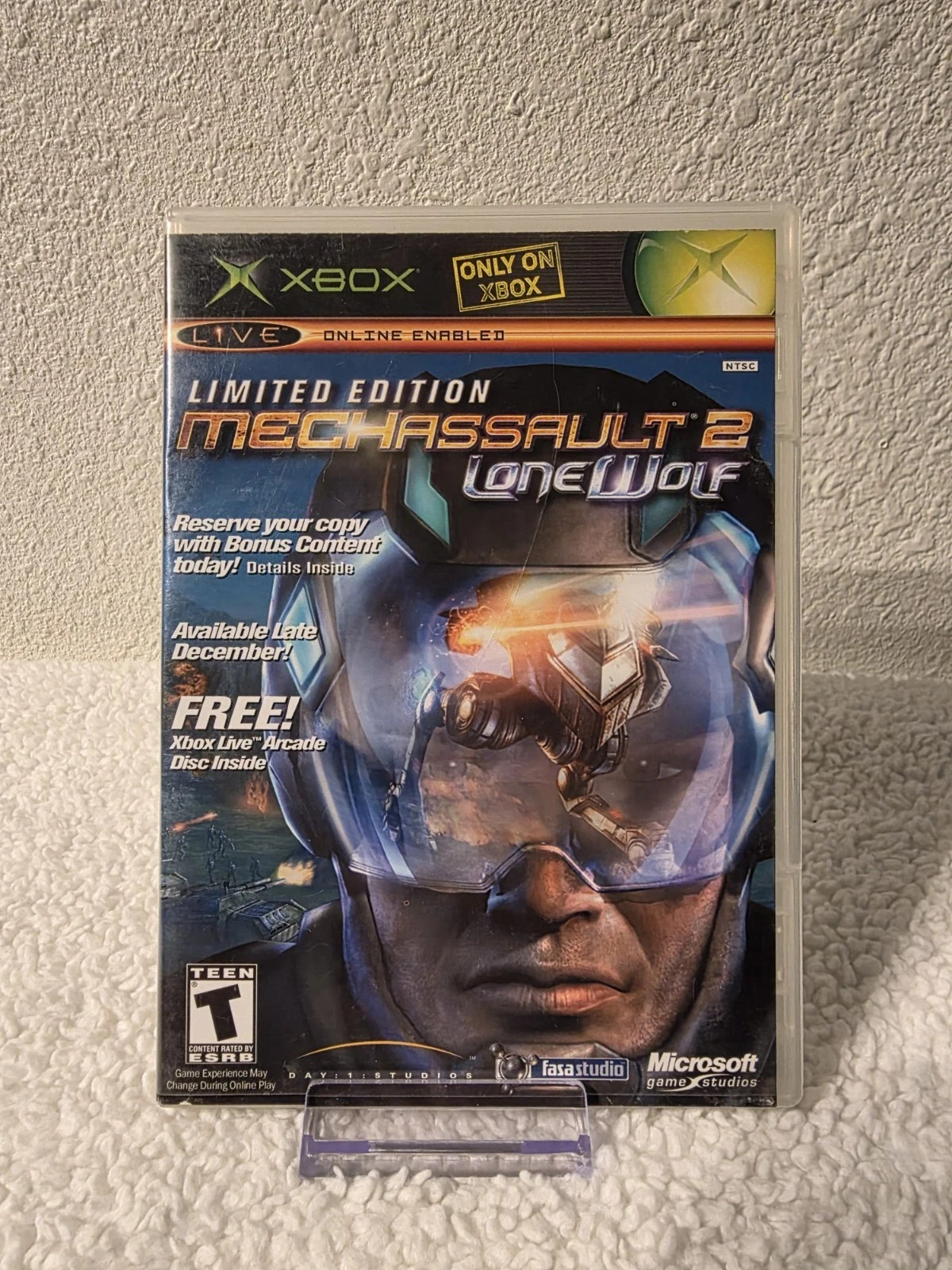Xbox Arcade: Ms Pac-Man (Microsoft Xbox, 2004) MechAssault 2 Lone Wolf Promo