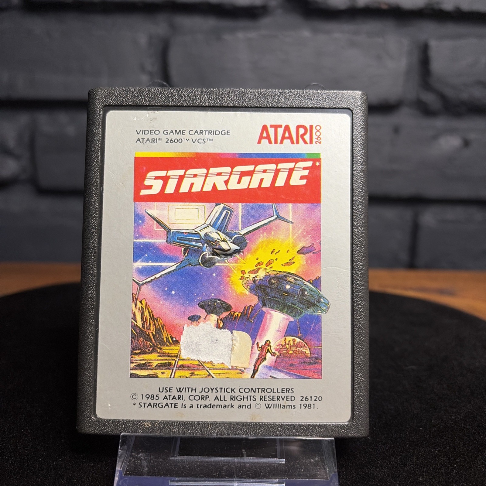 ATARI 2600 STARGATE GAME CARTRIDGE untested