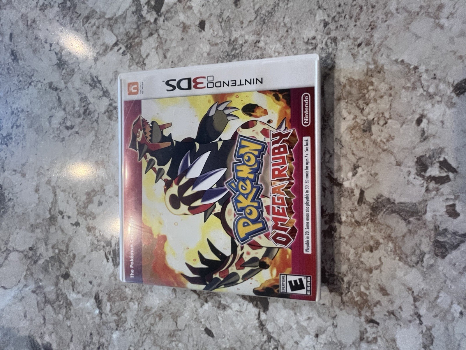 Pokémon Omega Ruby Nintendo 3DS Manual Case Cartridge Included