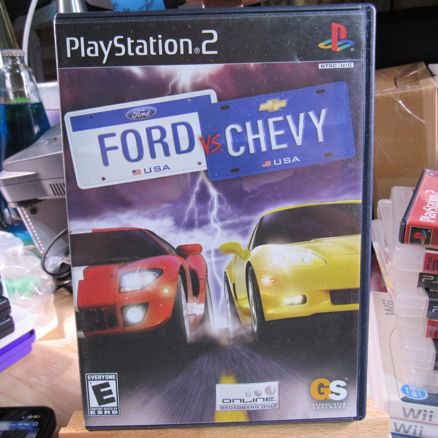 Ford vs Chevy PlayStation 2 PS2 Game Racing Global Star Software SLUS-21276