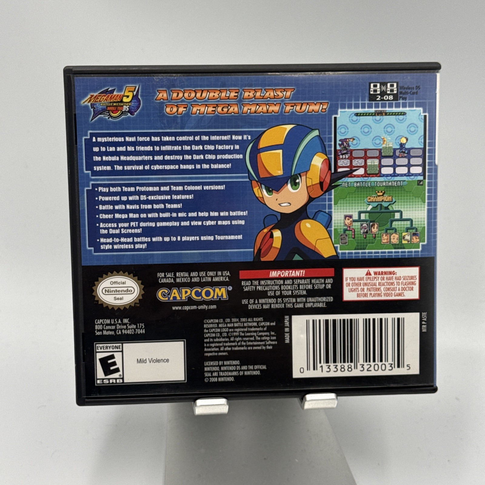 Mega Man Battle Network 5 Double Team (Nintendo DS, 2005) Tested & Working