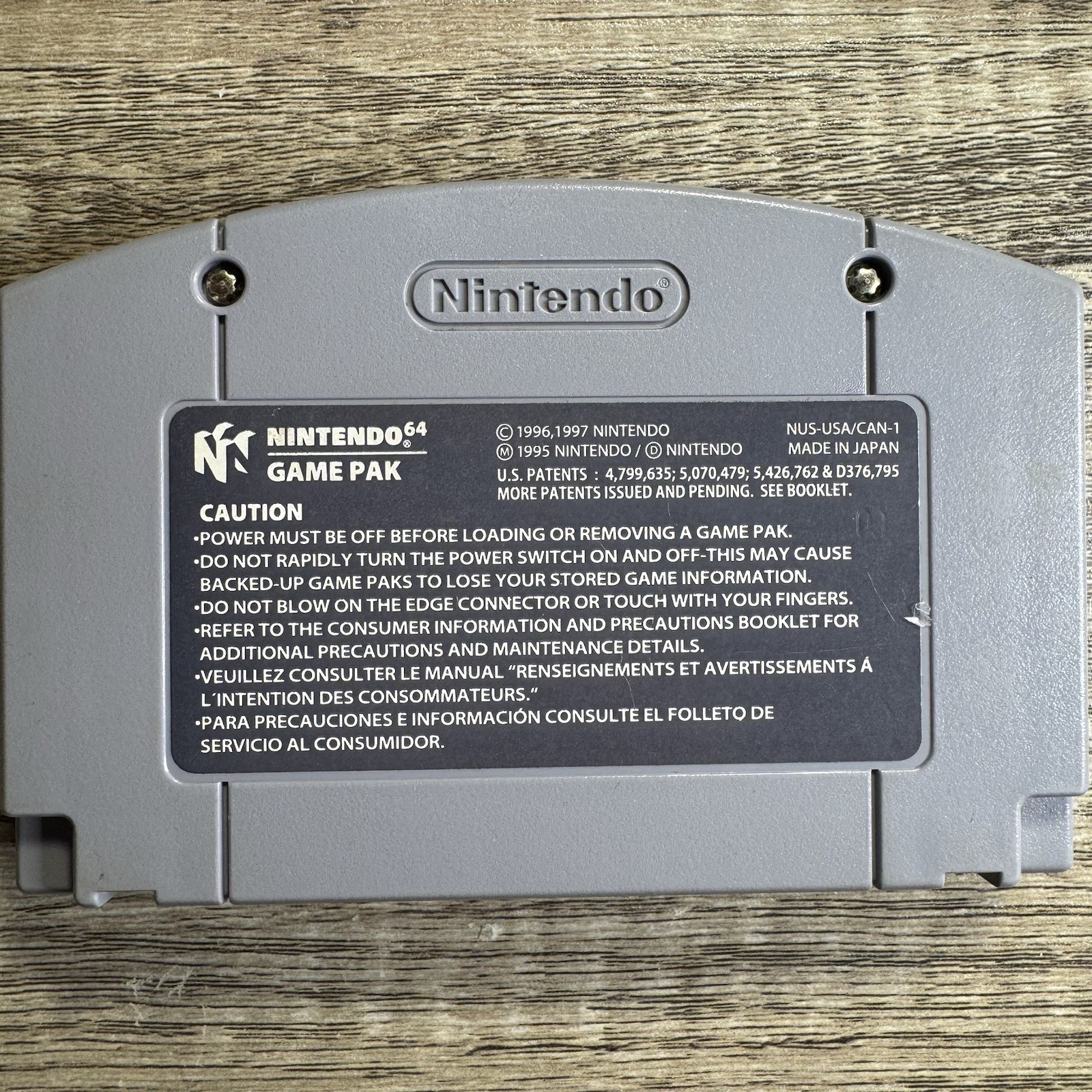 Jet Force Gemini Nintendo 64 (Serviced, Tested, & Works) Authentic OEM N64 Rare