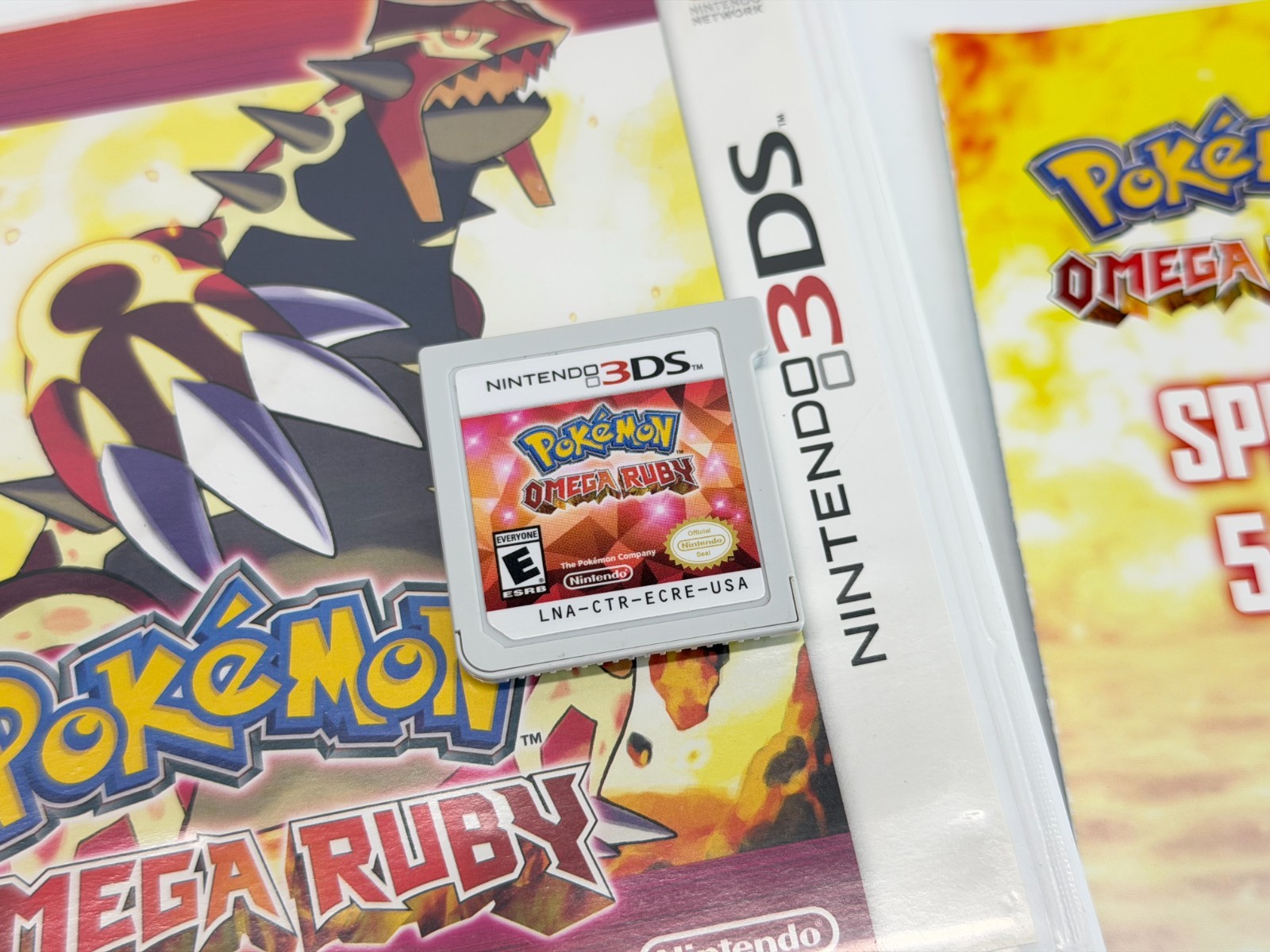 Pokemon Omega Ruby – BONUS Variant – (Nintendo 3DS) Complete & Tested