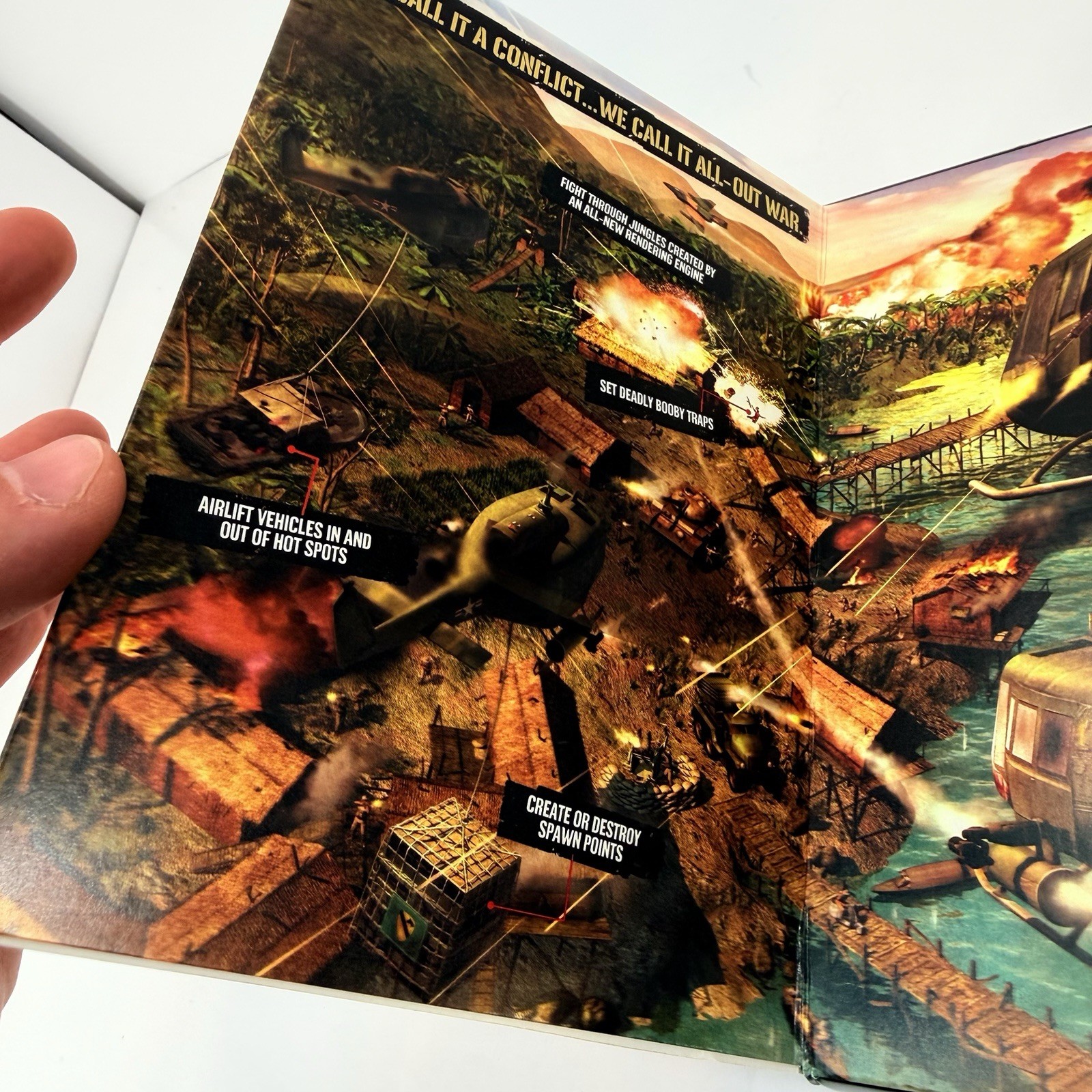 Battlefield Vietnam PC CD-ROM EA Games Complete Big Box New Sealed Rare