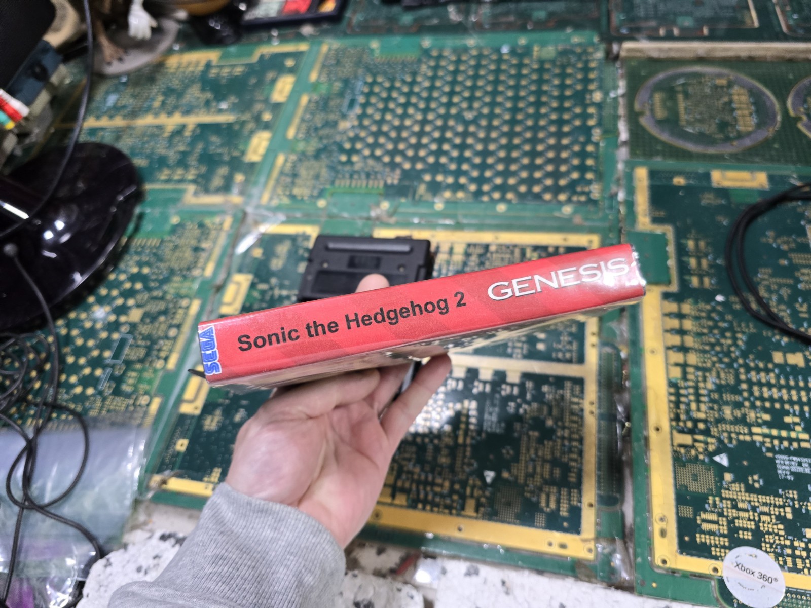 Sonic the Hedgehog 2 Sega Genesis x 2 & Original-UNTESTED- 1-CASE w/MANUAL-SEE