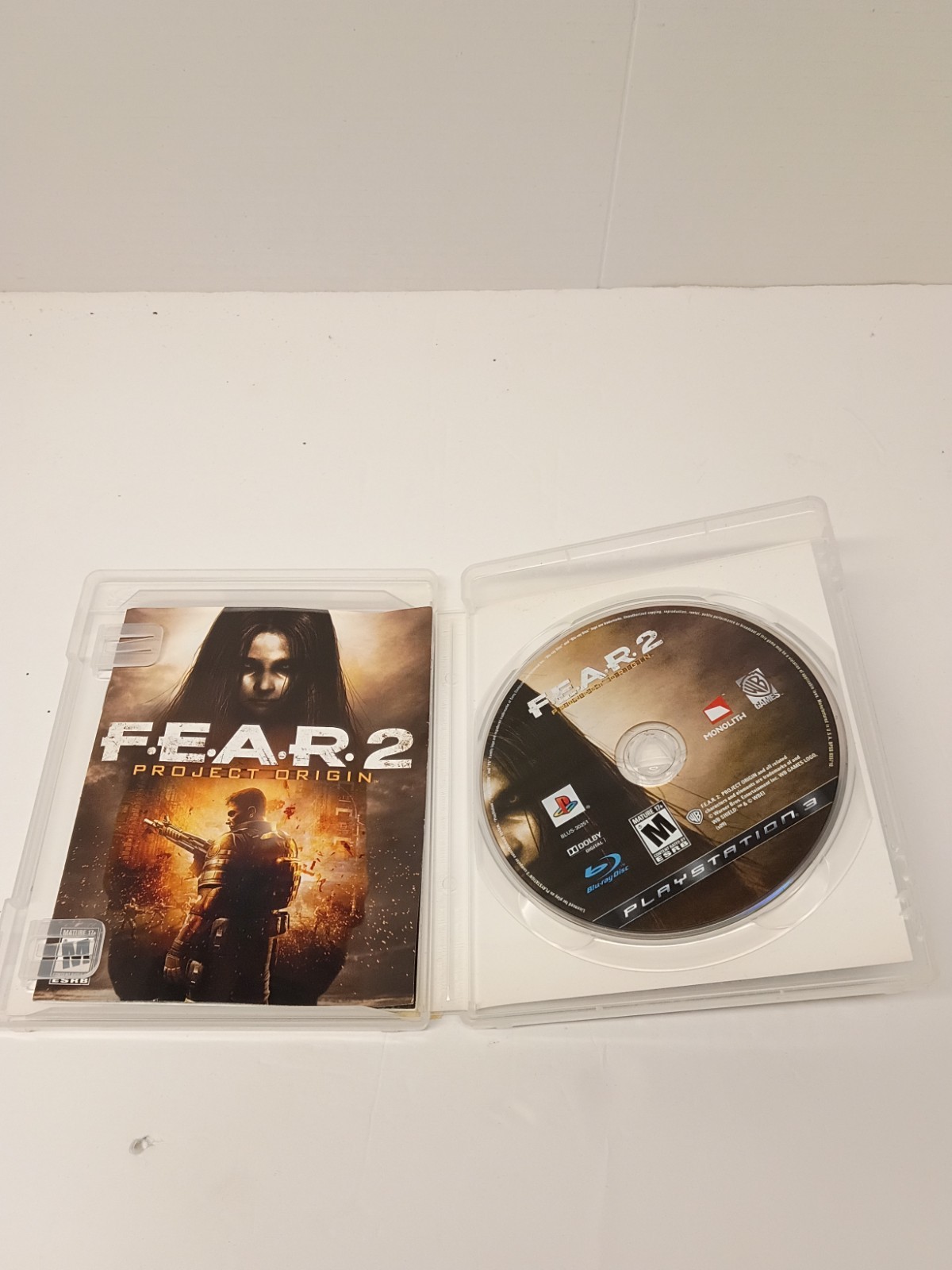 F.E.A.R. 2: Project Origin (2009), Sony PlayStation 3 (PS3), CIB, Tested
