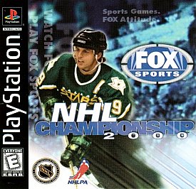 NHL Championship 2000 (Sony PlayStation 1, 1999) Complete