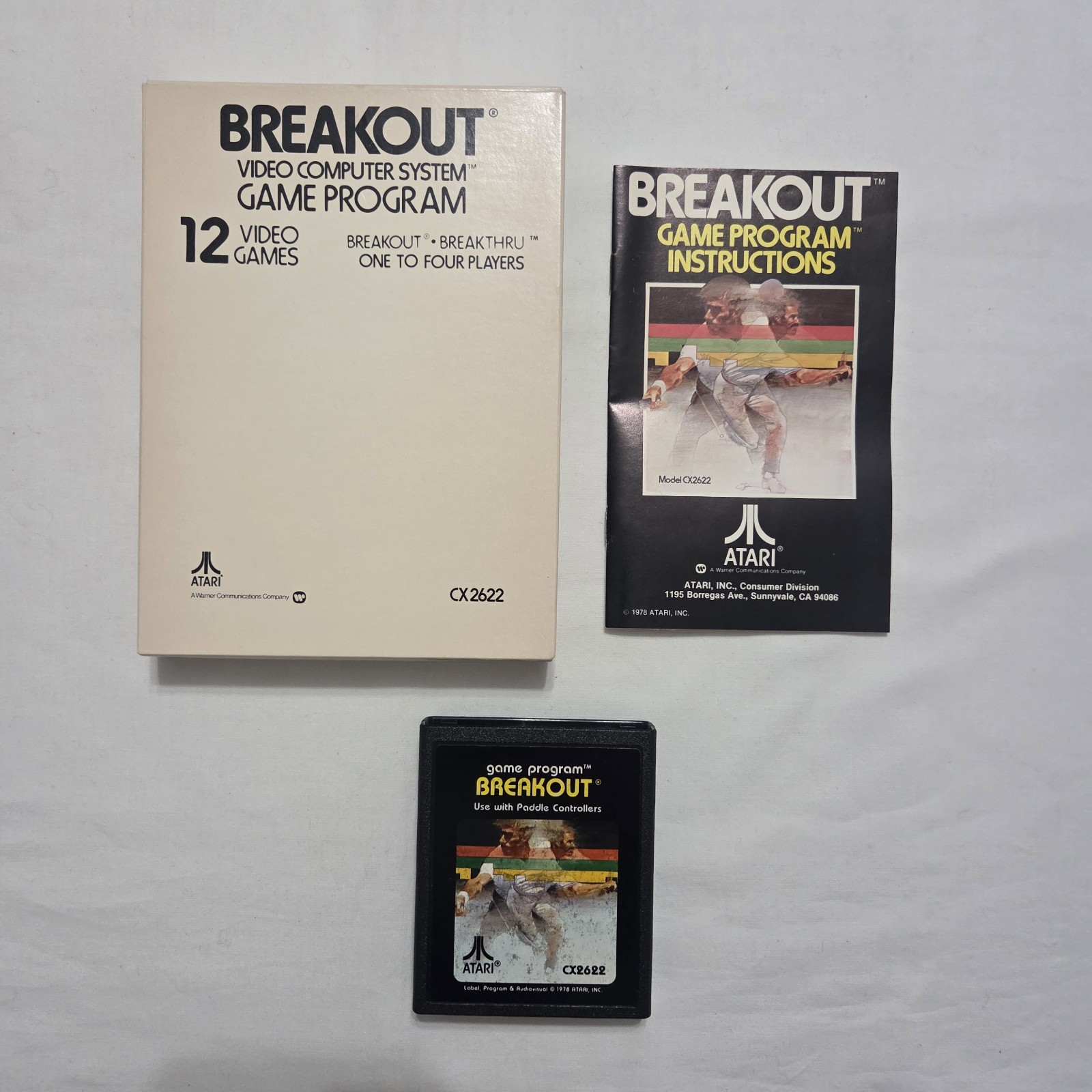 Action Pak PRO 810 (Atari 2600 VCS, 1978) Complete in Box CIB w/ Manuals