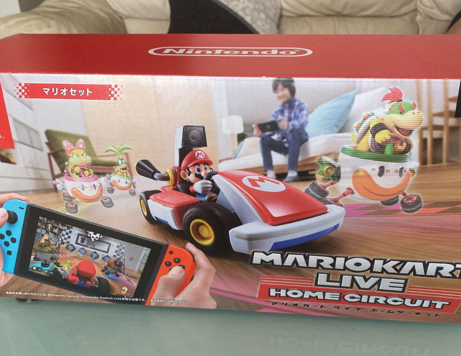Nintendo Switch Mario Kart Live Home Circuit Mario Set Real Cart