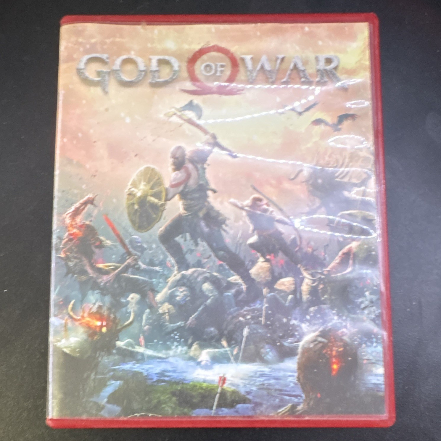 God of War 2018 PS4 disc