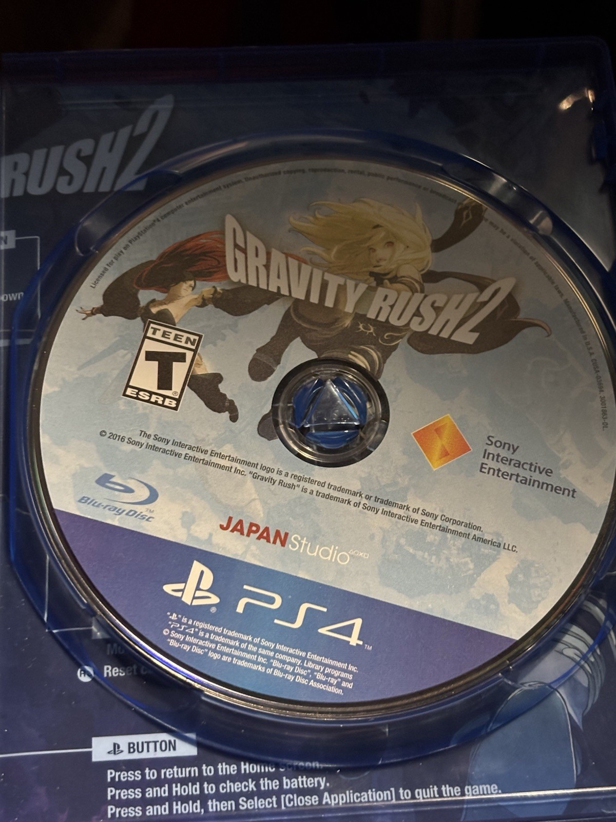 Gravity Rush 2 (Sony PlayStation 4 / PS4, 2017) Ships Today! Great Condition