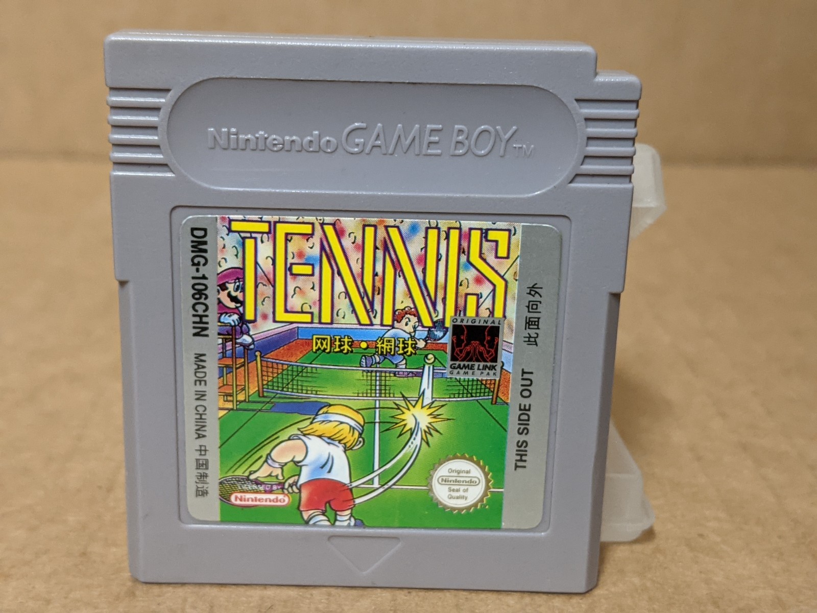 Tennis Chinese Variant DMG-106 CHN Nintendo Gameboy China