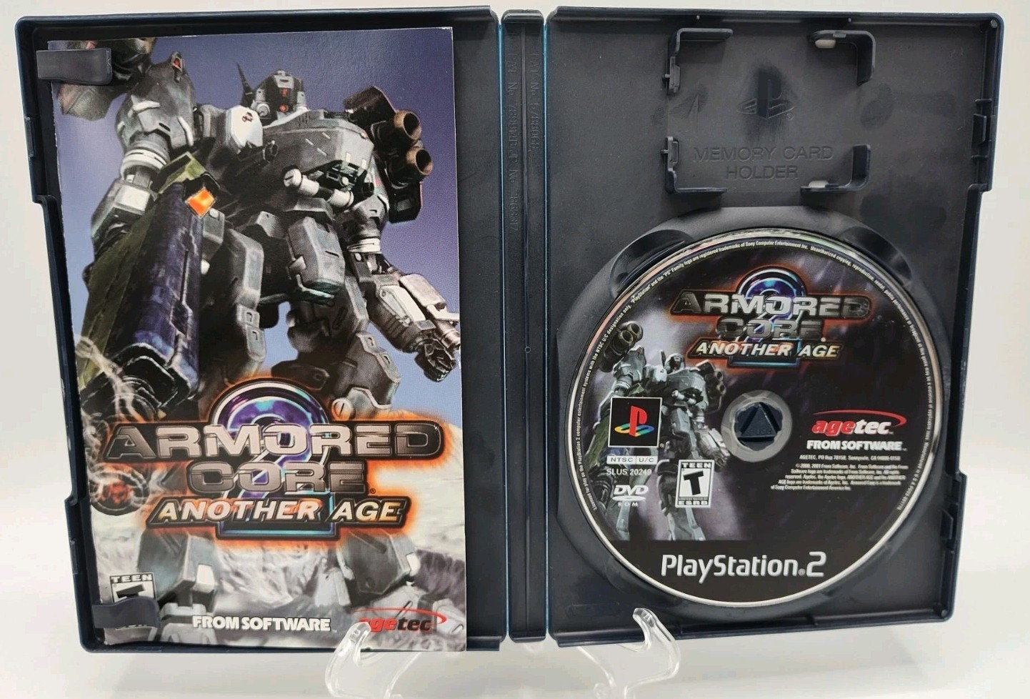 Armored Core: Another Age (PlayStation 2 PS2, 2001) CIB VGC Black Label Tested!