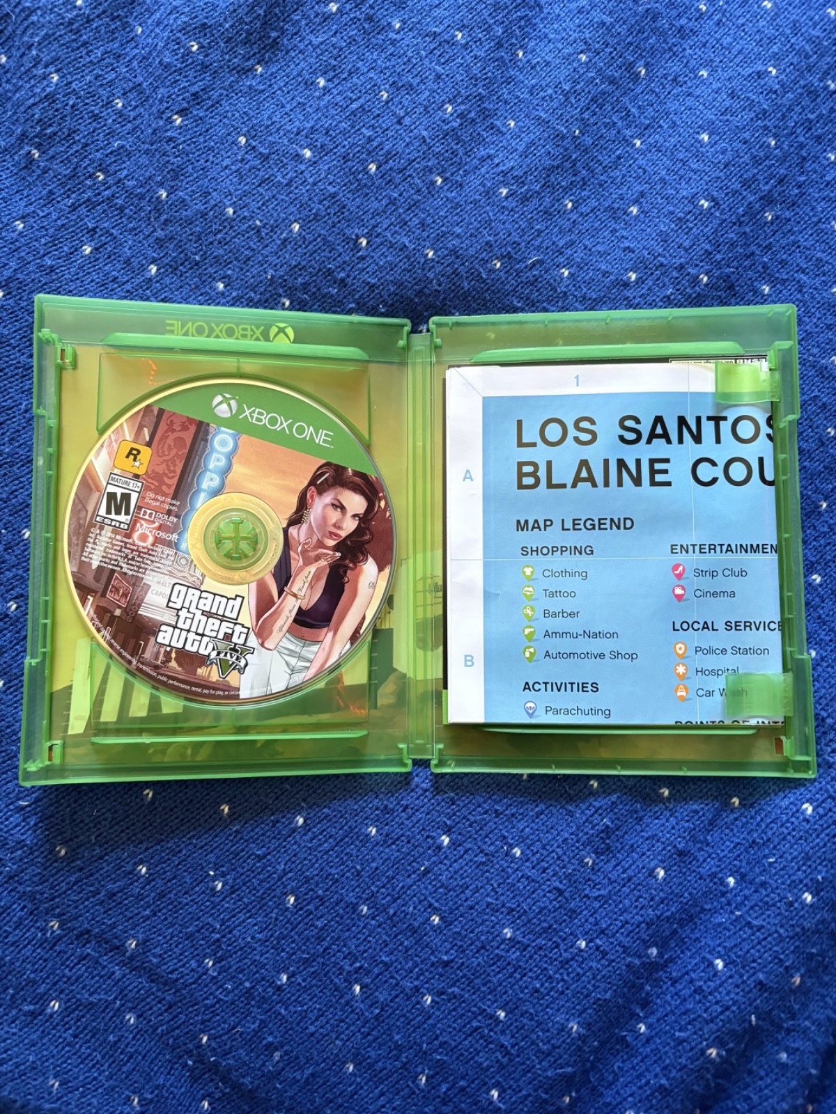 Grand Theft Auto V Premium Edition GTA 5 – Xbox One – Brand New – Unused Disk