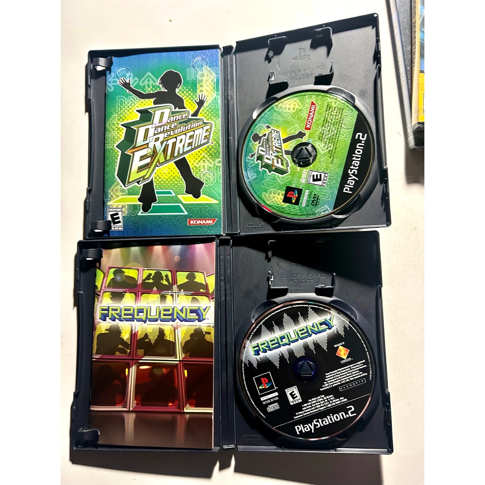 PlayStation 2 PS2 Music bundle Video Game lot🔥Works Mad Maestro Frequency DDR