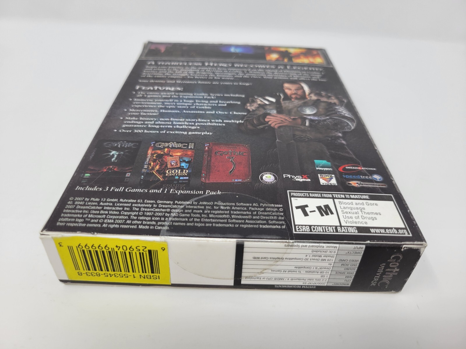 Gothic Universe (PC 2007) Complete CIB W/ Reg Card Gothic 1 2 3 Tested Free Ship