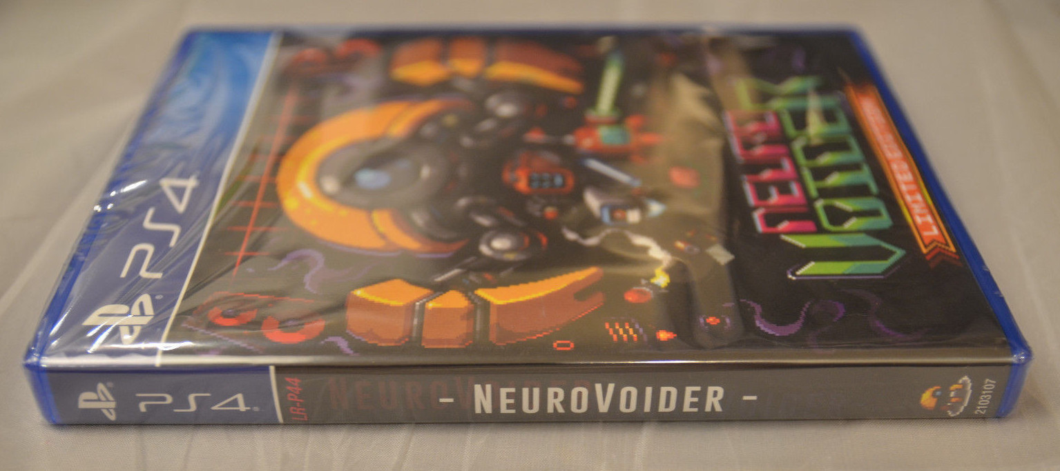 NeuroVoider Sony PLaystation 4 PS4 Limited Run Games Edition & Cards LR-P44 New