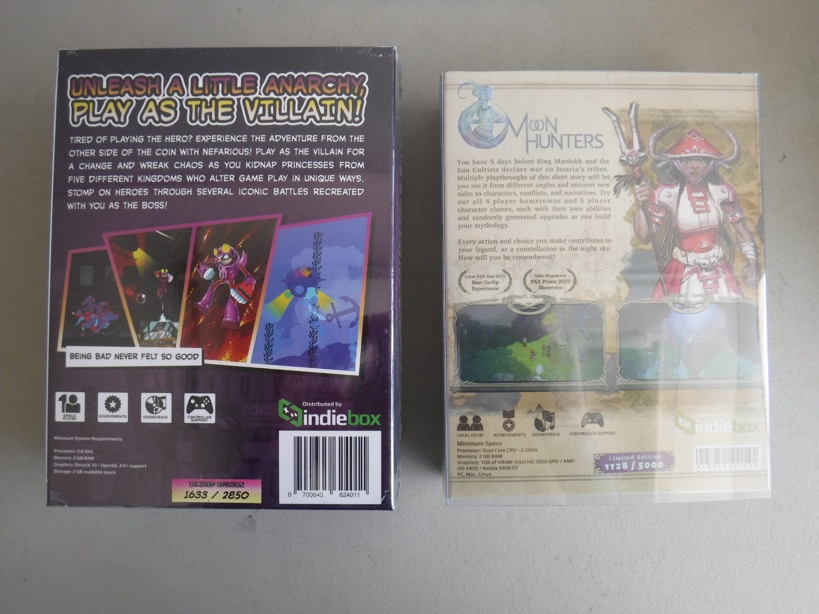 Indiebox PC Game Bundle of 10 NEW Nefarious Banner Sage Android Cactus Typoman
